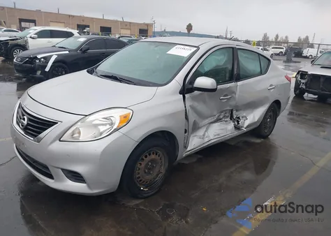 2014 Nissan Versa 1.6 Sv from USA, damaged, VIN 3N1CN7APXEK446064